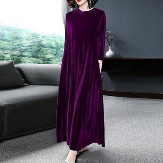 Kleid Aus Samt