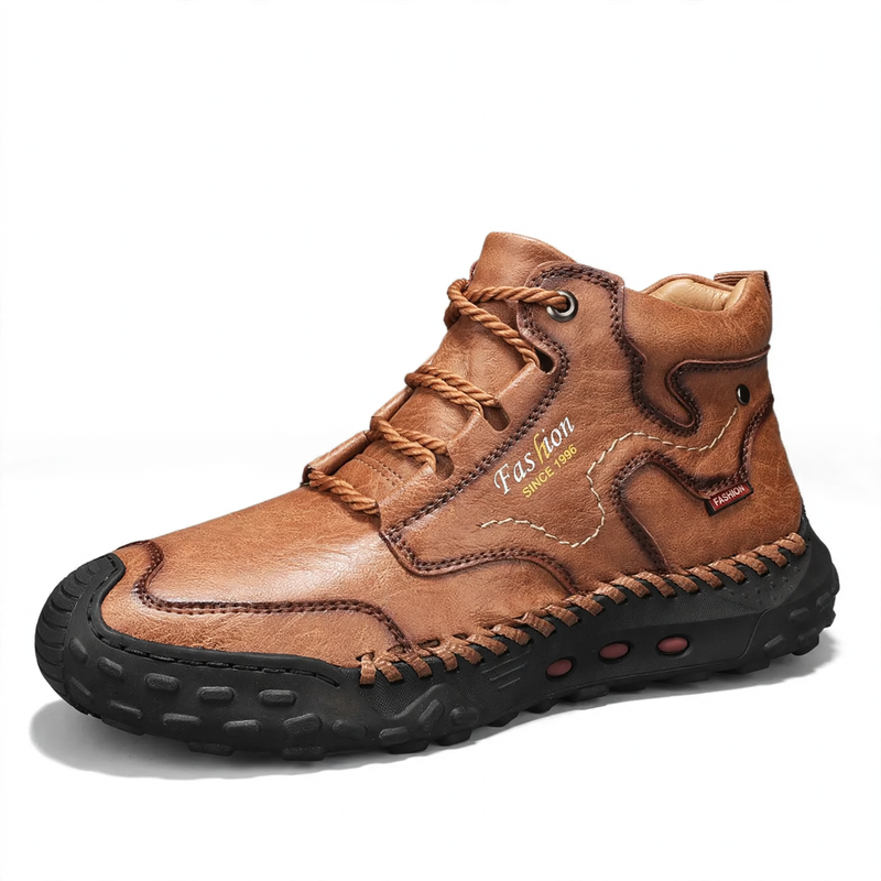 Herren-Stiefeletten mit Plateausohle, gefüttert oder ungefüttert