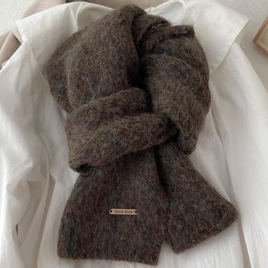Strickschal aus Alpakawollmischung