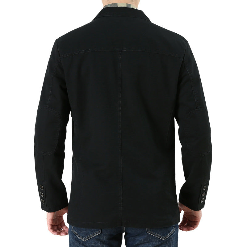 Herren Eleganter Leinenblazer Nord Taschen