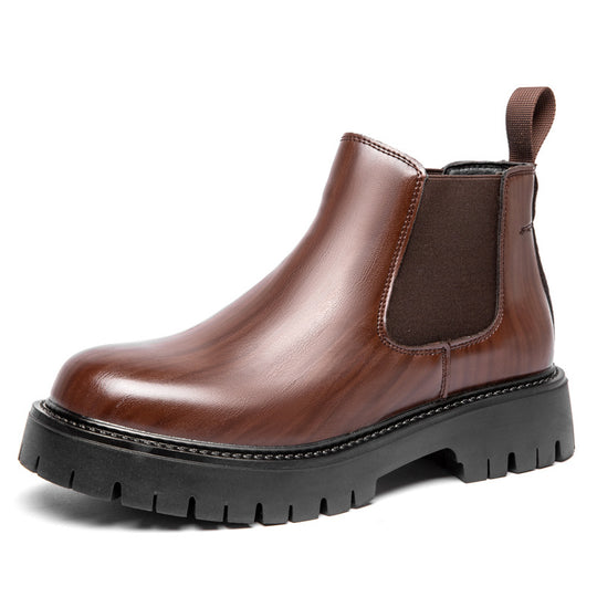 Herren-Chelsea-Stiefel, knöchelhoch, rutschfest