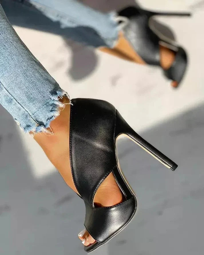 Orthopädische Absatzsandalen
