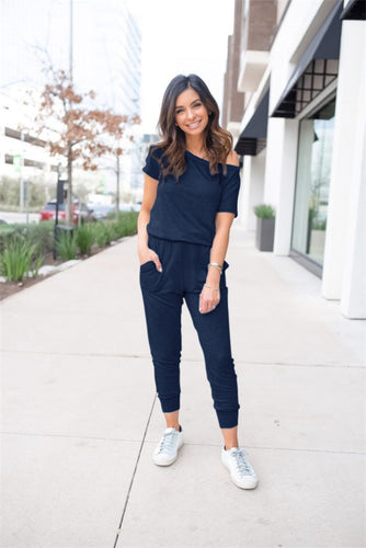 Damen Freizeit-Jumpsuit mit lässigem Schnitt und praktischen Taschen Nord Taschen