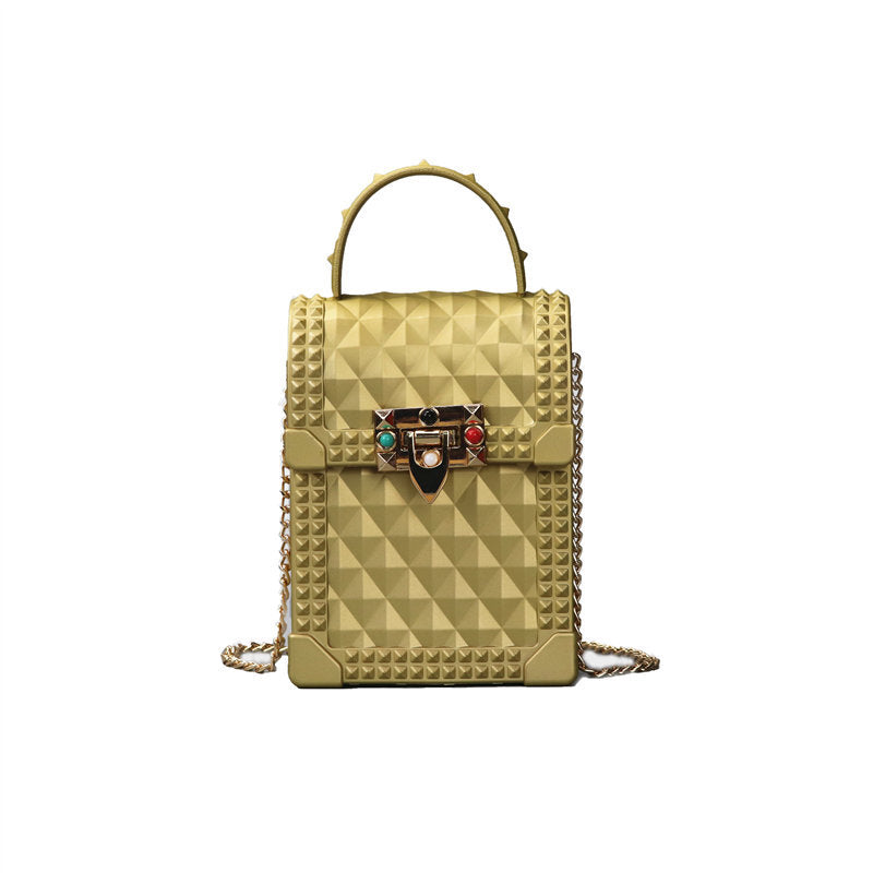 Damen Mini-Rucksack im urbanen Stil mit elegantem Kettenriemen Nord Taschen
