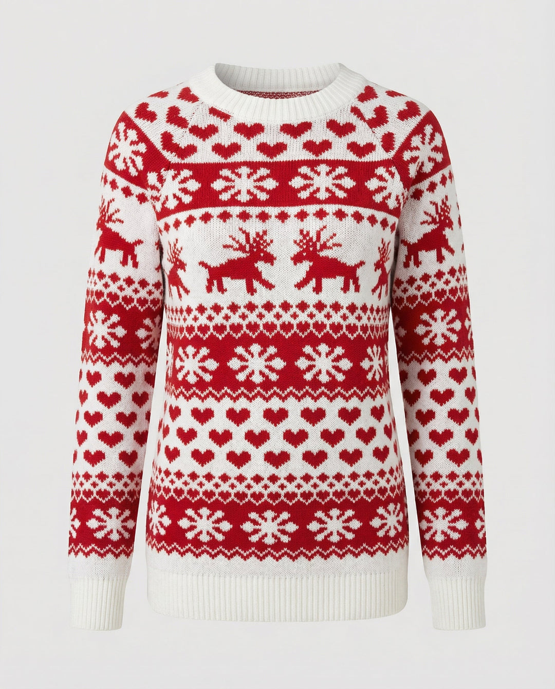 Eleganter Weihnachtspullover Damen