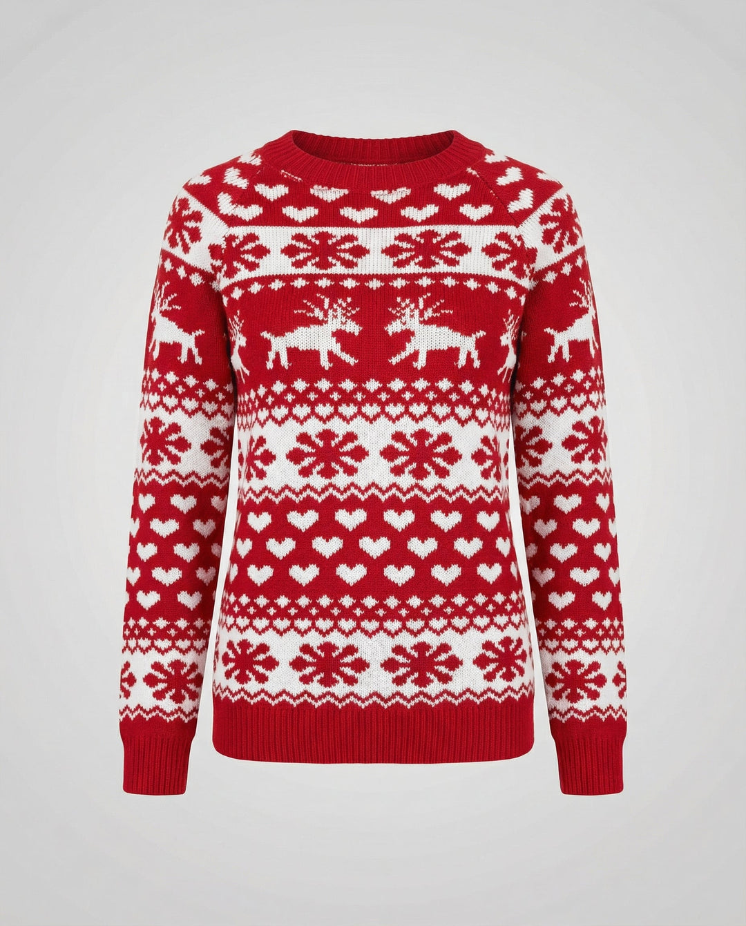 Eleganter Weihnachtspullover Damen