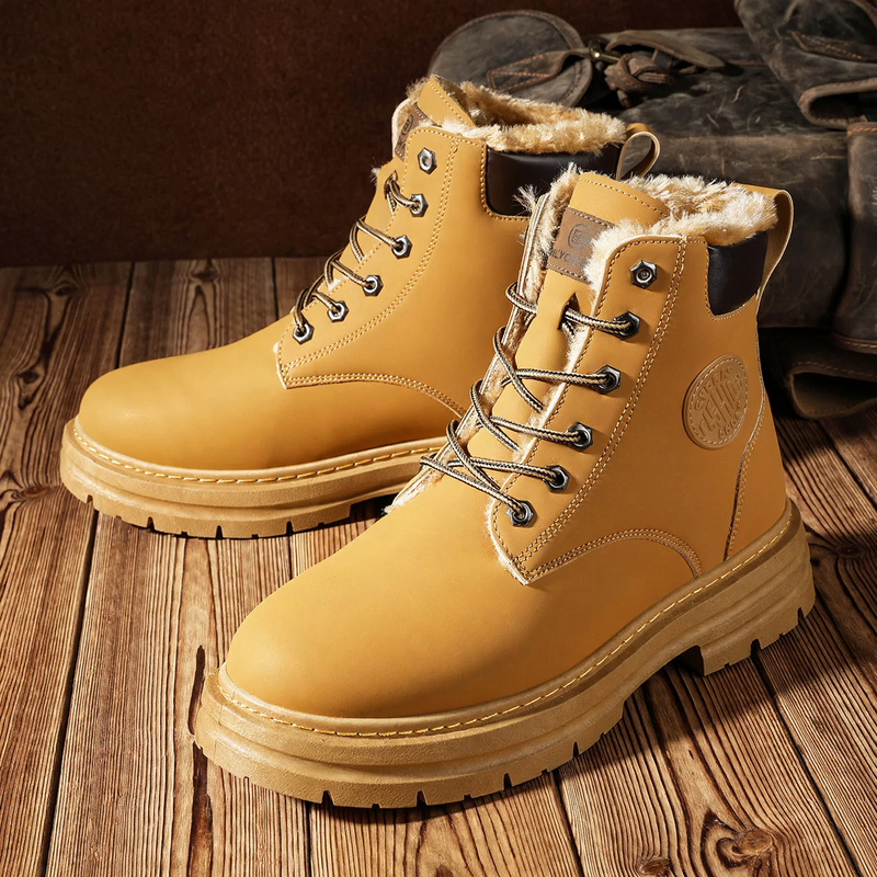 Herren-Stiefel, gefüttert, knöchelhoch, Winter