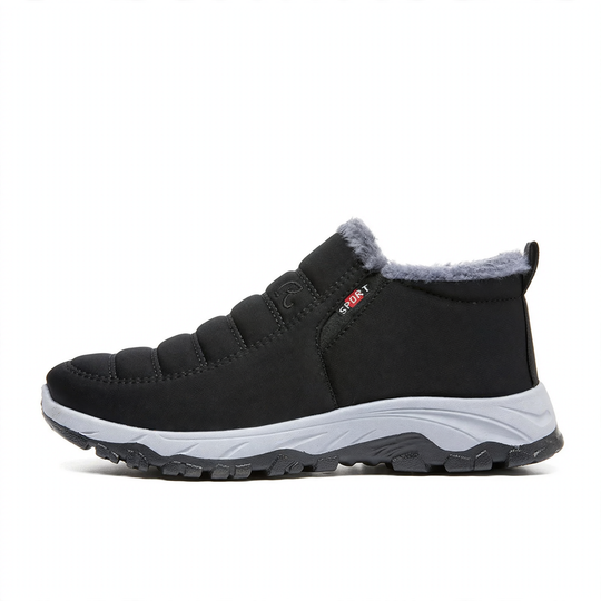 Gefütterte Unisex-Winterstiefel mit Wollmischfutter
