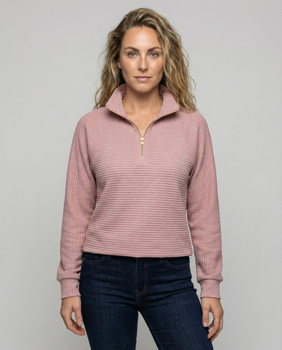 V-Ausschnitt Pullover Damen