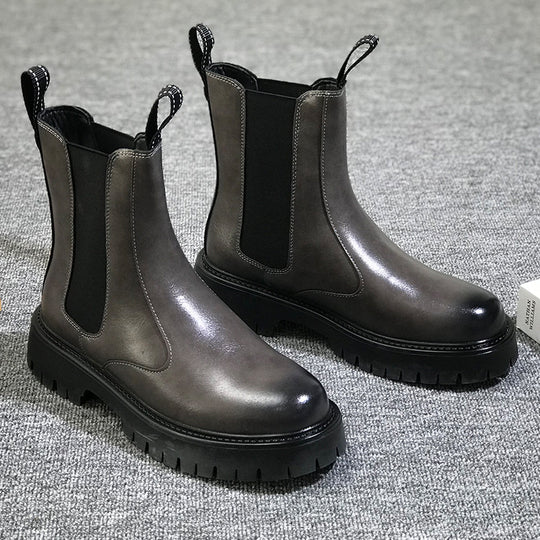 Chelsea-Stiefel für Herren, hohe Ausführung, 21271-K