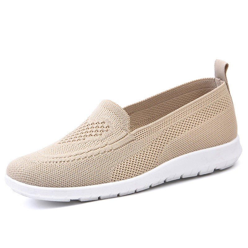 Damen Atmungsaktive Slip-On Freizeitschuhe mit flexiblem Design Nord Taschen