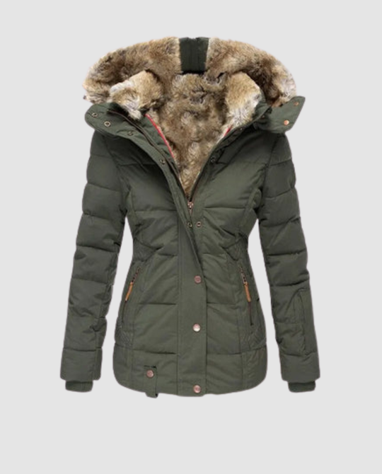 Warme Wasserdichte Damenjacke