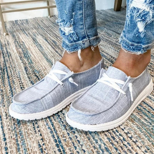 Damen Freizeitschuhe mit luftiger Textil-Oberfläche und rutschfester Sohle Nord Taschen