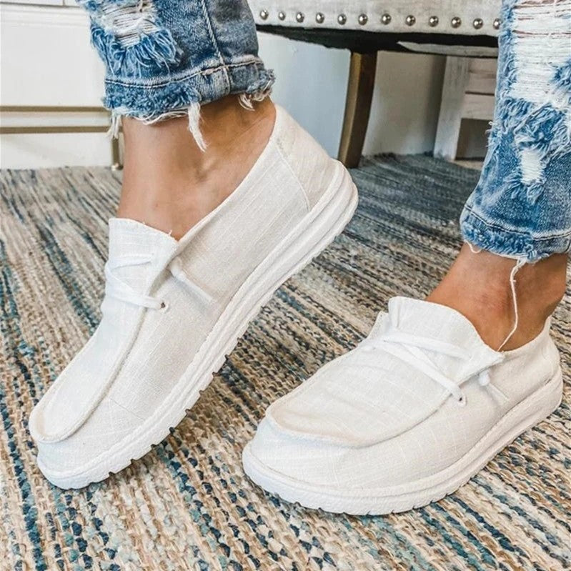 Damen Freizeitschuhe mit luftiger Textil-Oberfläche und rutschfester Sohle Nord Taschen
