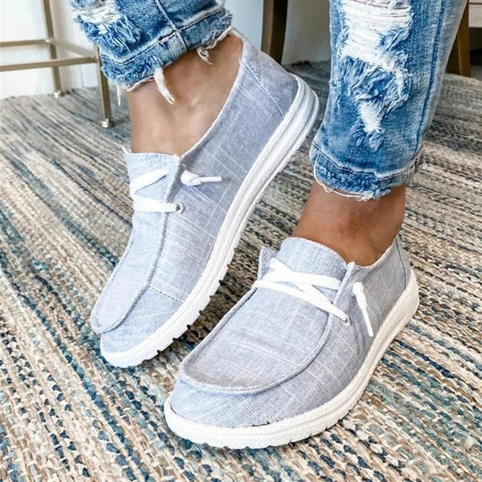 Damen Freizeitschuhe mit luftiger Textil-Oberfläche und rutschfester Sohle Nord Taschen
