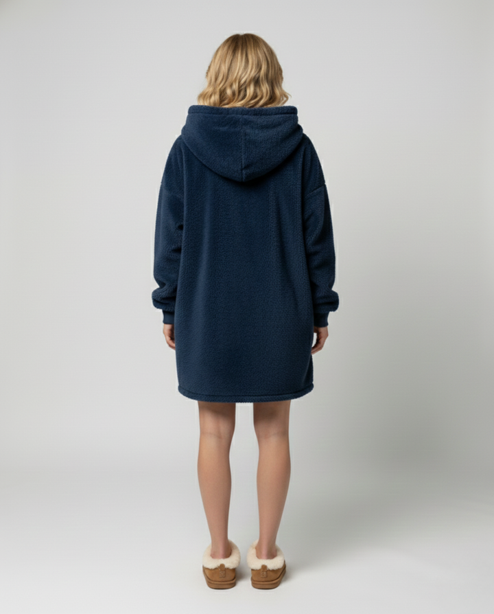 Oversize Flanell Hoodie Unisex