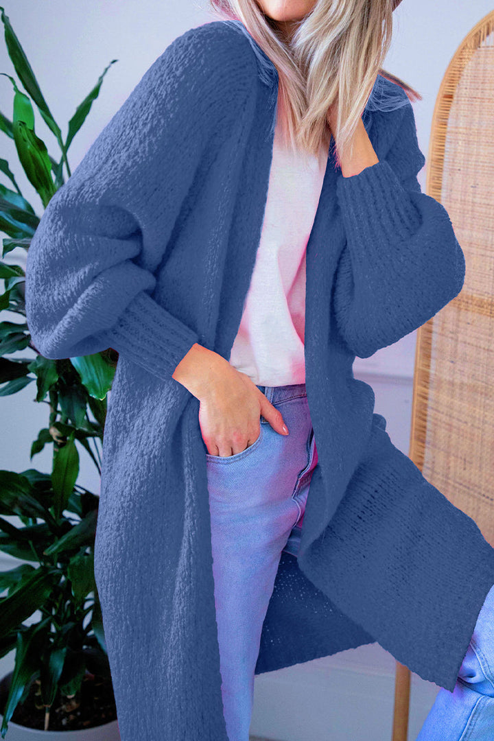 Offene Front Strickjacke