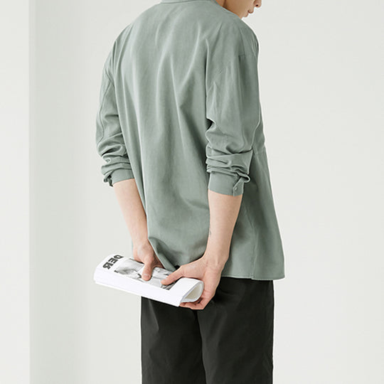 Herren Overshirt aus Baumwoll-Mix mit Brusttasche Nord Taschen