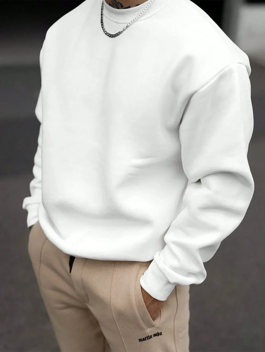 Herren Sweatshirt mit Rundhalsausschnitt - Vittorelli