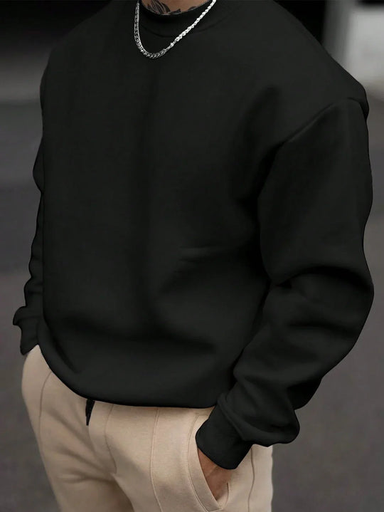 Herren Sweatshirt mit Rundhalsausschnitt - Vittorelli