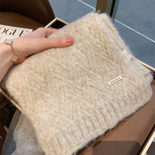 Strickschal aus Alpakawollmischung für Damen