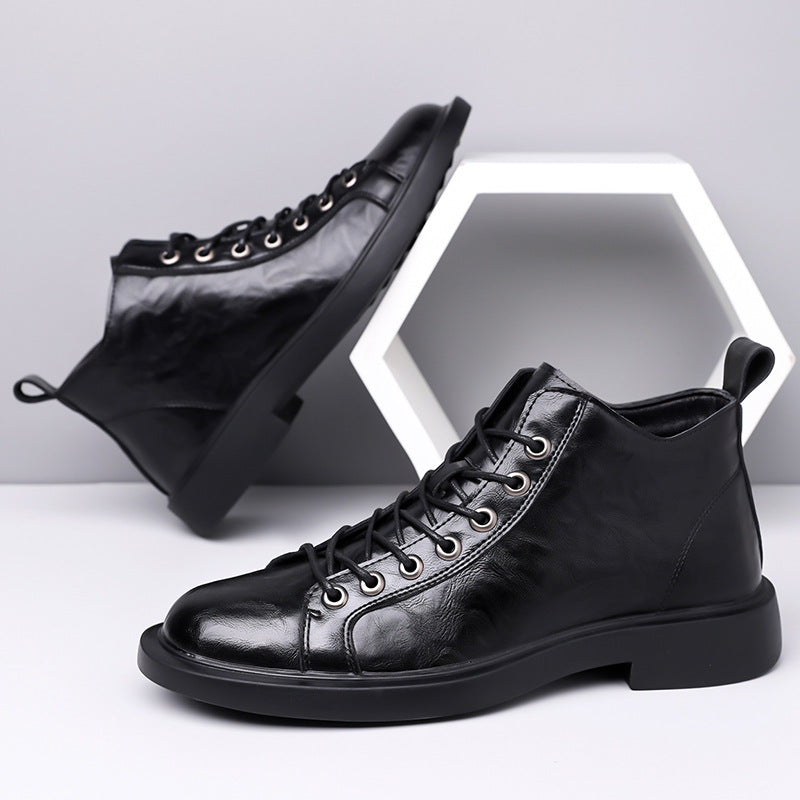 Vintage-Herren-Stiefel im britischen Stil