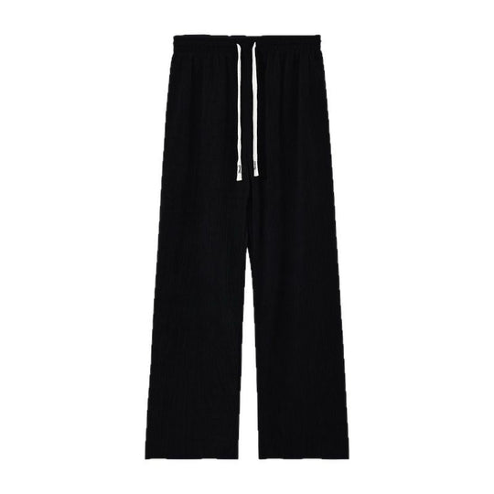 Gefütterte Cord-Weithose im koreanischen Stil