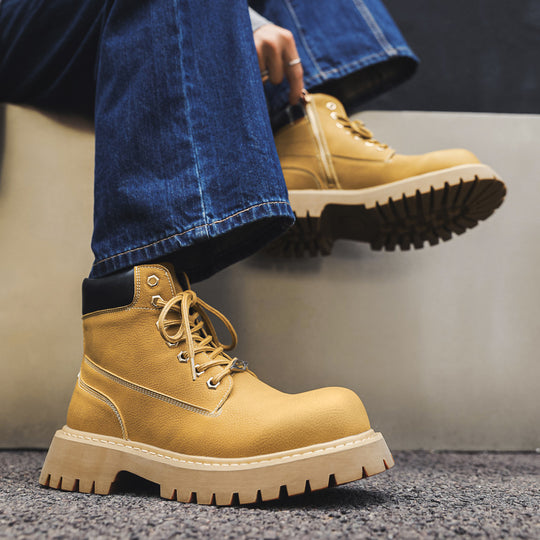 Robuste High-Top-Stiefel, rutschfest