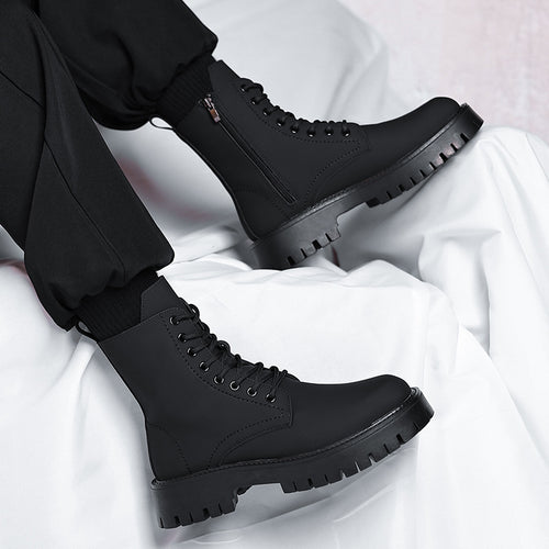 Elegante Herren-Stiefeletten aus weichem Material