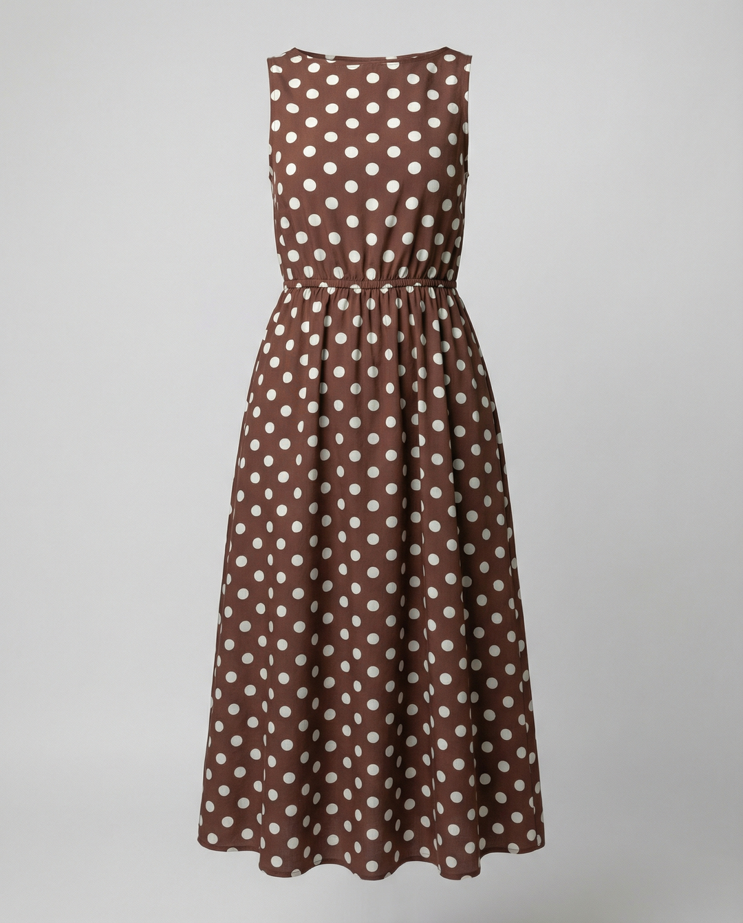 Elegantes Sommerkleid mit Pünktchen