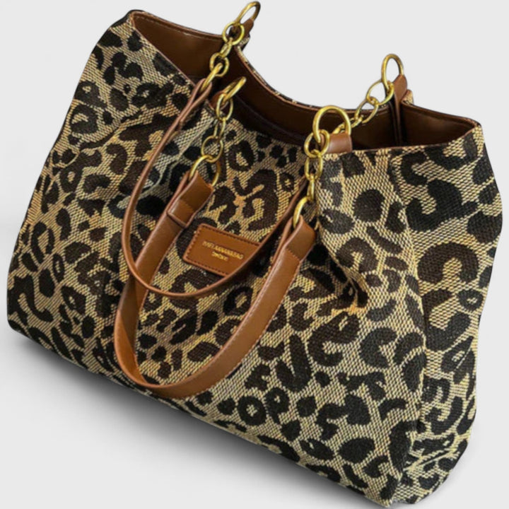 Nord Taschen | Leopardenmuster-Shopper