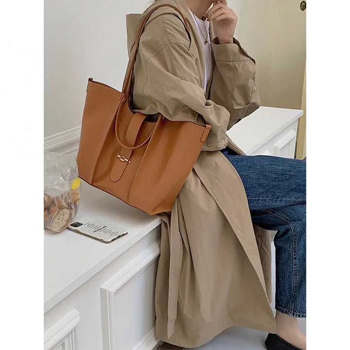 Nord Taschen | Tragetasche für Damen - Hochwertiges Design aus echtem Leder mit geräumigem Innenraum