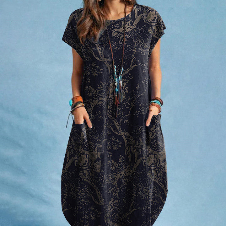 Neue Mode Baumwolle Freizeitkleid