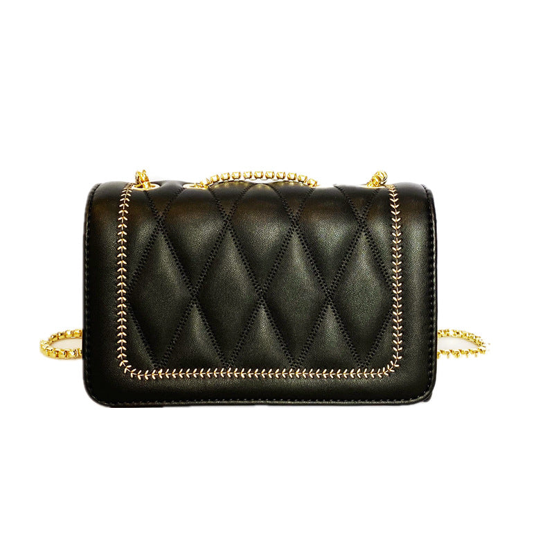 Damen Clutch-Tasche mit luxuriöser Steppung und eleganter Kettenapplikation Nord Taschen