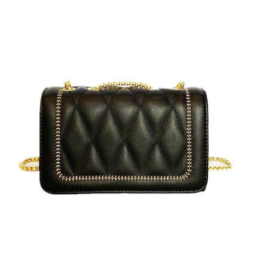 Damen Clutch-Tasche mit luxuriöser Steppung und eleganter Kettenapplikation Nord Taschen
