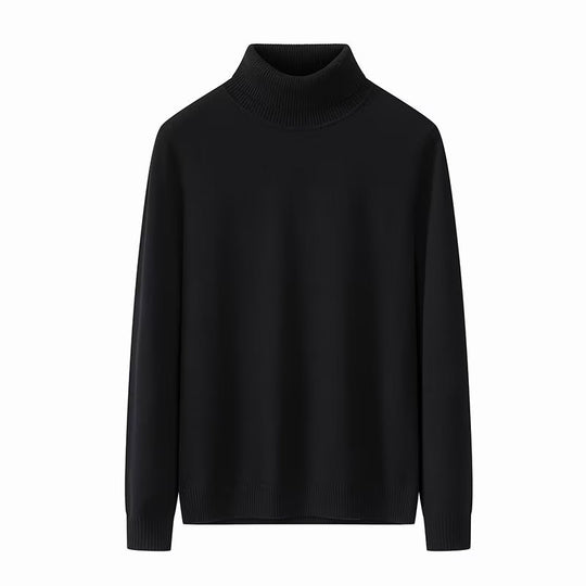 Herren-Rollkragenpullover, modisch, vielseitig kombinierbar