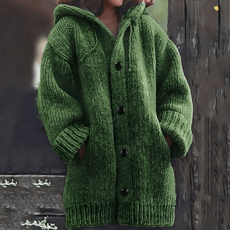 Warme Damen-Strickjacke - Arvani