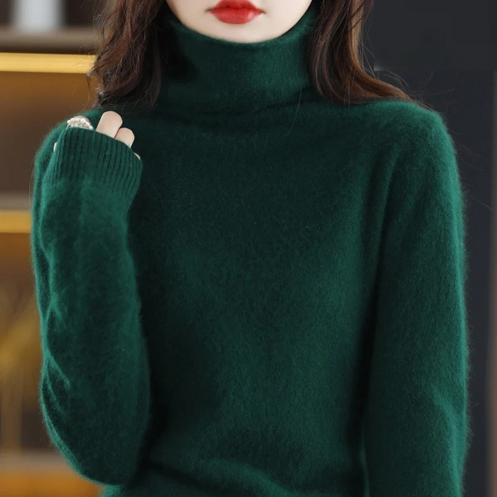 Nord Taschen | Pullover Damen Weicher Rollkragenpullover, Warm & Luxuriöses Design