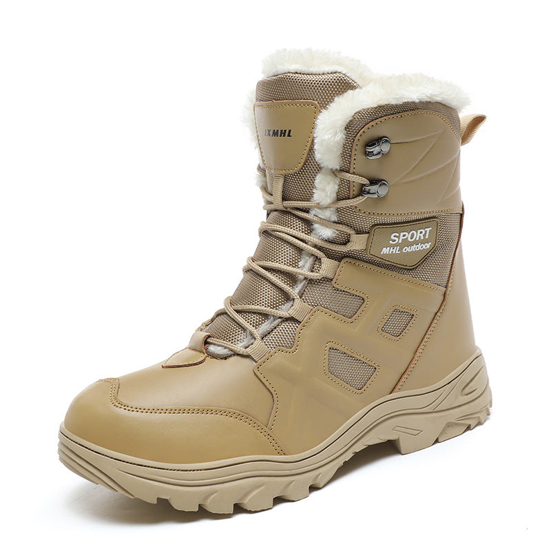 Herren-Winterstiefel, wasserabweisend, gefüttert