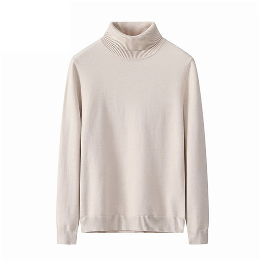 Herren-Rollkragenpullover, modisch, vielseitig kombinierbar