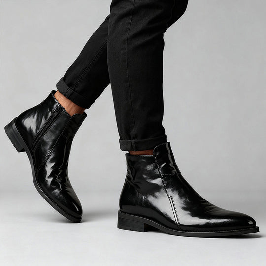 Elegante Herren-Chelsea-Stiefel im Vintage-Stil