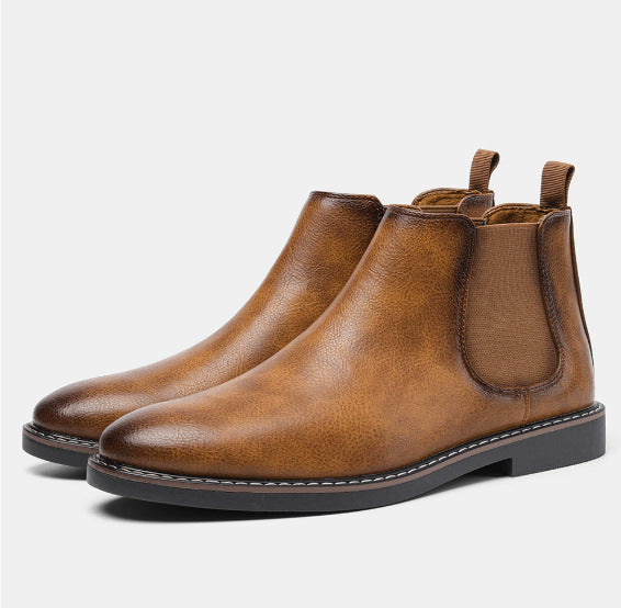 Vintage-Chelsea-Boots für Herren, rutschfest