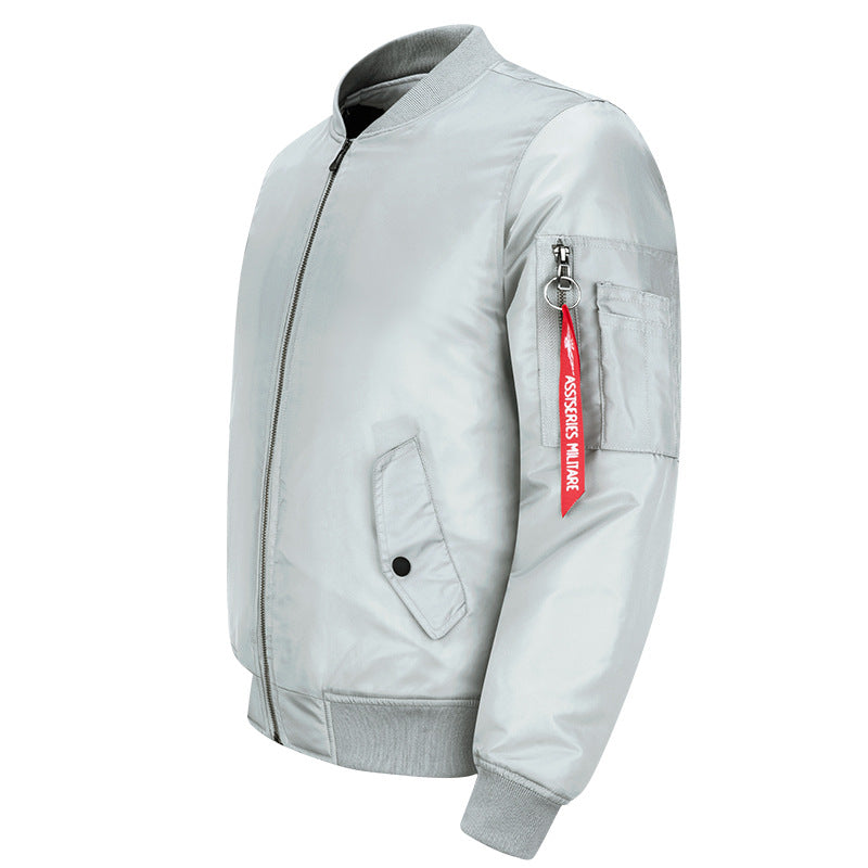 Men's  streamlined commuter bomber jacket with water-resistant nylon shell and sleeve pen pocket Nord Taschen