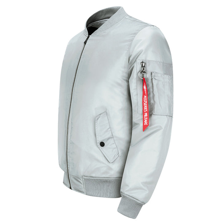 Men's  streamlined commuter bomber jacket with water-resistant nylon shell and sleeve pen pocket Nord Taschen