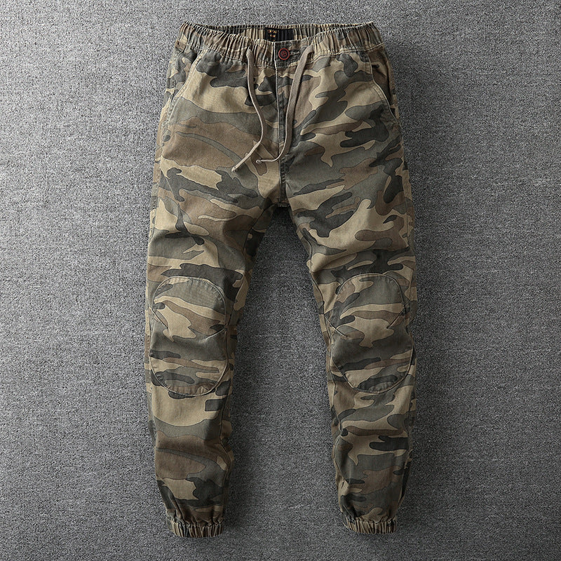 Herren Cargohose im Jogger‑Stil mit elastischem Bund und Knieverstärkung Nord Taschen