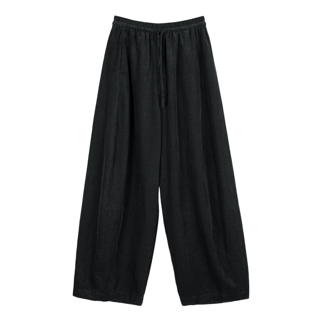 Warme Cordhose aus Ramie-Baumwoll-Mix