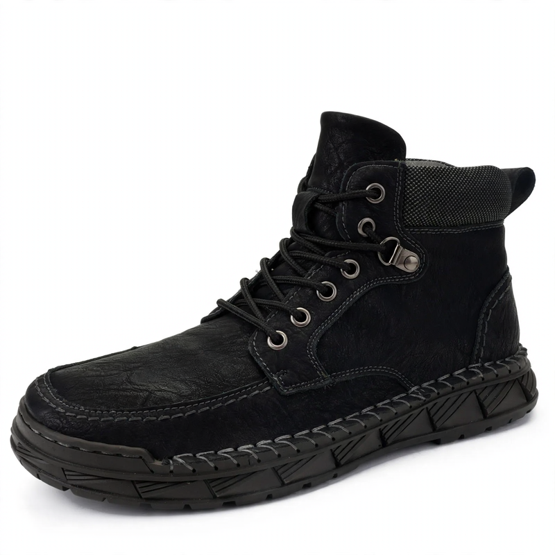 Gefütterte Winter-Stiefel, warm und atmungsaktiv