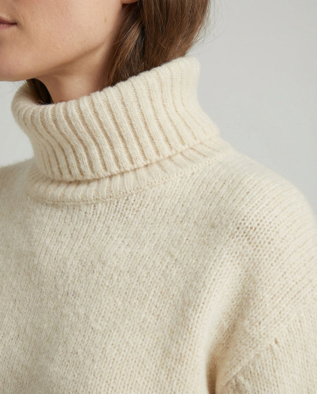 Warmer Cashmere Rollkragen