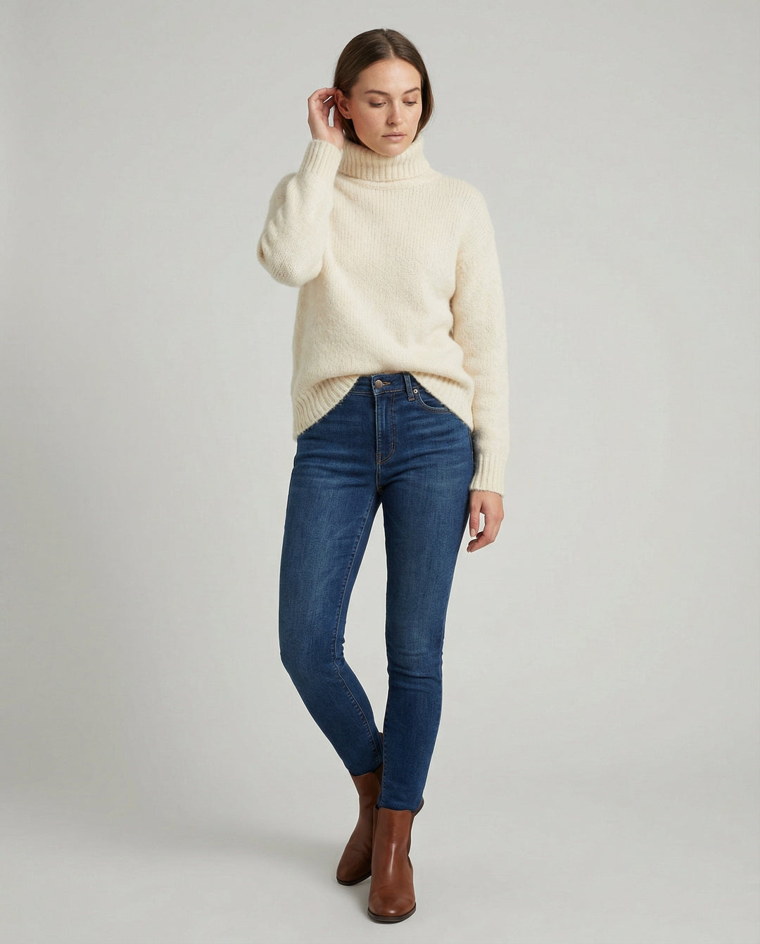 Warmer Cashmere Rollkragen