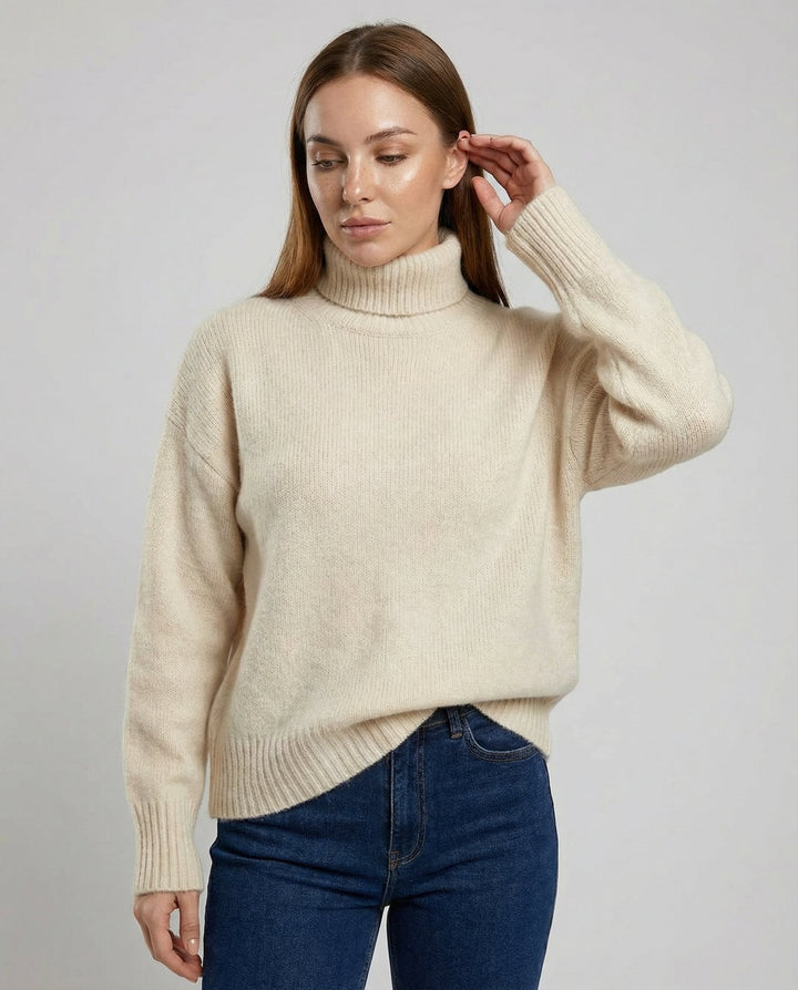 Warmer Cashmere Rollkragen